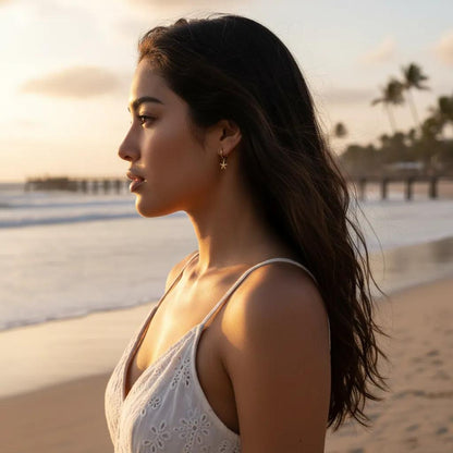 Starfish Dangle Earrings