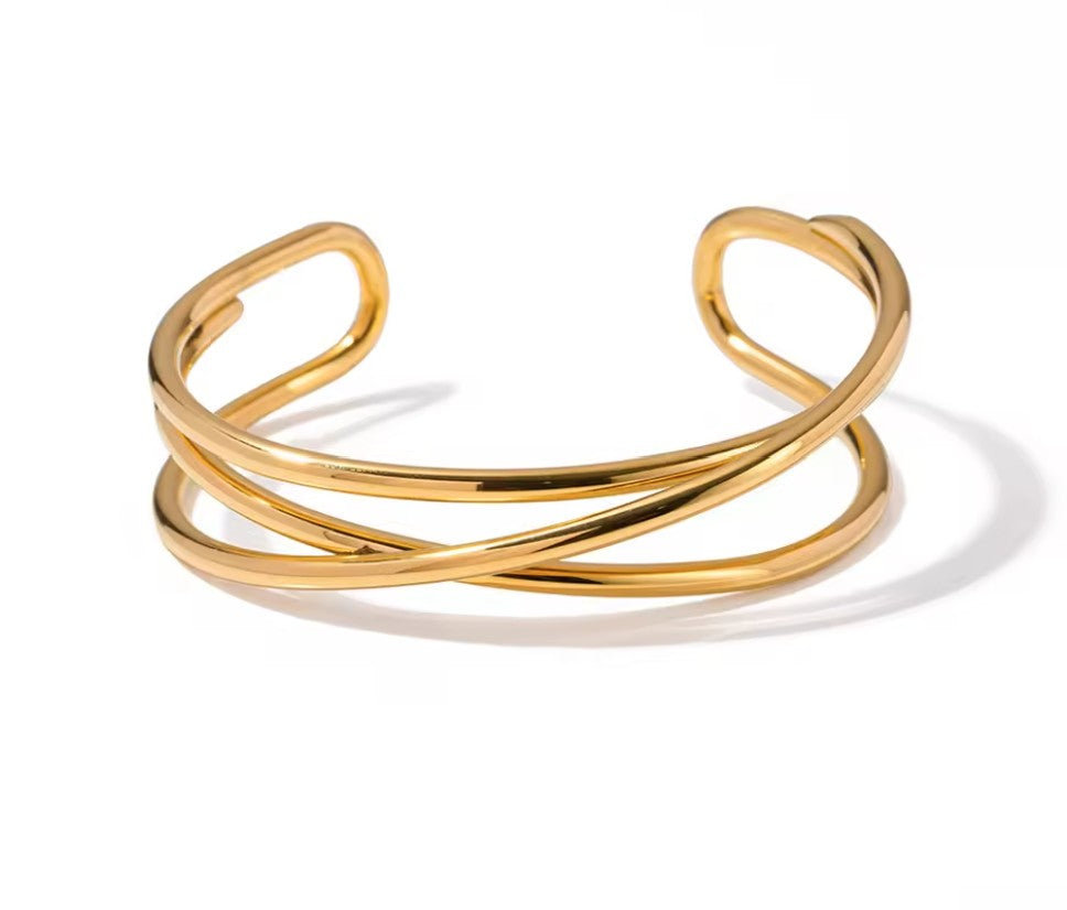 Three Layered Trendy Bracelet