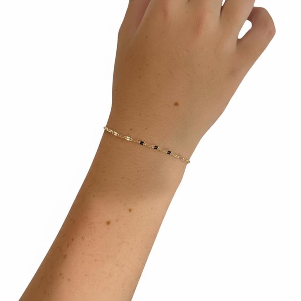 Gold Twisted Mirror Chain