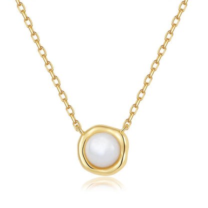 Mother Of Pearl Pendant Necklace