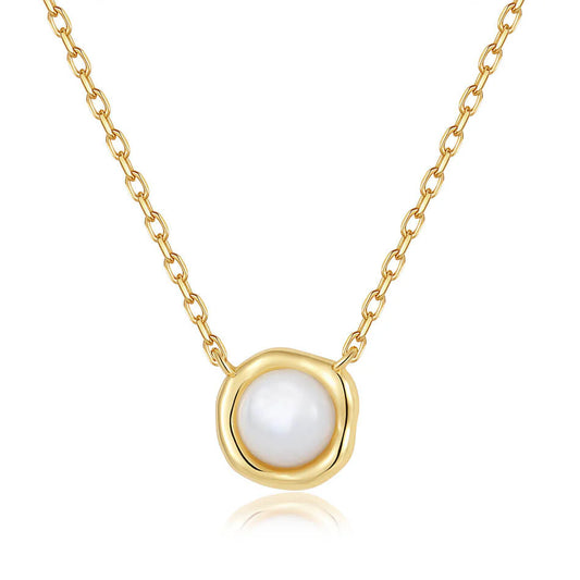 Mother Of Pearl Pendant Necklace